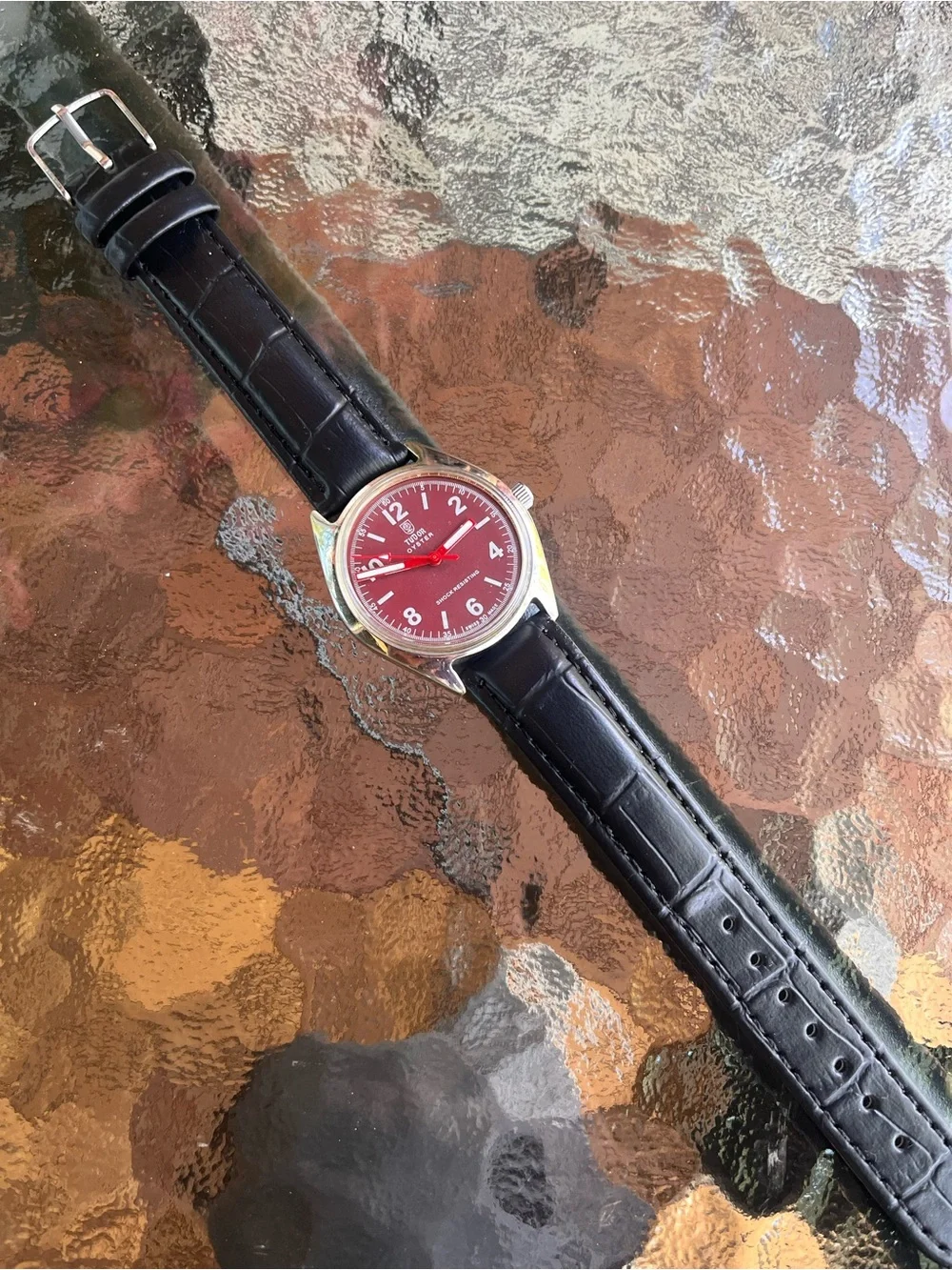 Classic Mens Tudor Manual Wind Wristwatch